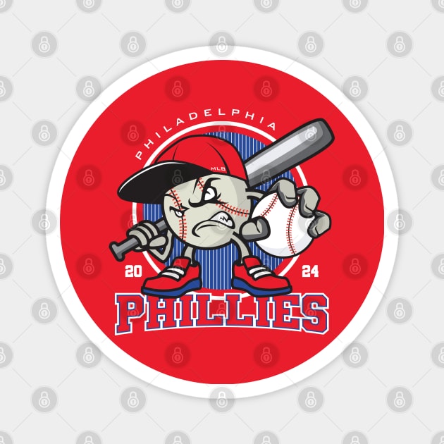 Philadelphia Baseball - 2024 Season Magnet by Nagorniak